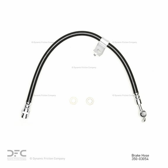 Front Right Dynamic Friction Company Brake Line Hose 350-03054 For 2010-2016 Hyundai Genesis Coupe