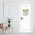 thumbnail image 3 of Easter Bunny Clearancce Happy Easter Sign Wood Hanging Sign Wooden Easter Front Door Decorative Bunny Eggs Bow Tie Shaped Wall Hangings, 3 of 6