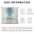 thumbnail image 5 of Qinduosi Hello Pillow Covers Beach Theme Decorative Throw Pillow Covers for Home Patio Party Decor , Set of, 5 of 5