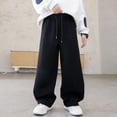 thumbnail image 7 of HAYIMI Children Kids Boys Daily Sweatpants Joggers Casual Solid Color Trousers For Teenagers Lightweight Pants With Pockets Versatile Slacks, 7 of 7