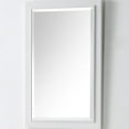 thumbnail image 3 of Home Decorative Rectangular Solid Wood 20" X 30" Mirror - White, 3 of 5