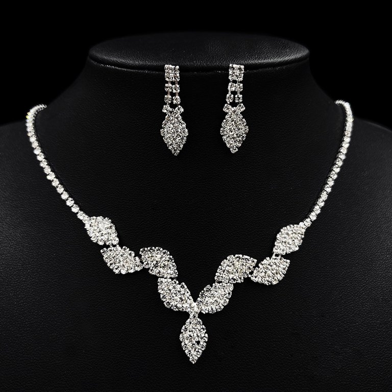 silver dress necklaces Jewelry Matchmaker: The Best Necklace for Every Formal Dress Neckline The Dress Outlet