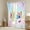 Pink Blue, variant on 42x63 inch Curtains,Flower Unicorn 30%-50% Blackout Curtains 30-50%,Cartoon Unicorn Curtains Drapes,Floral Rainbow Unicorn Window Curtains 2 Panels for Living Room