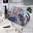 thumbnail image 7 of Sikiie Majestic Fantasy Castle Print Flip Double-layer Pencil Case, All-purpose Stationery Bag for Study and Office, Zipper Design, Unisex, 7 of 7
