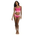 thumbnail image 2 of Joe Boxer Women's Seamless Microfiber Bikini Panties, 3-Pack, Sizes S-XL, 2 of 5