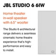 thumbnail image 2 of Altavoz empotrado para cine en casa JBL Studio 6 66LCR 6.5, 2 of 6
