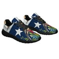 thumbnail image 6 of Texas Stte Mockingbird and Bluebonnet Flower Shoes Sneakers for Women Men Black Size 3.5, 6 of 7