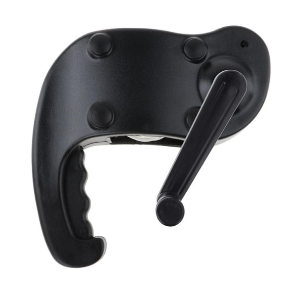 Sombrilla de patio con manivela, accesorio de repuesto para sombrilla, resistente y robusta. Negro