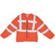thumbnail image 2 of Yoko - Chaqueta reflectante de seguridad de manga larga modelo Executive para hombre (Amarillo fluorescente), 2 of 2