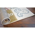 thumbnail image 6 of KC Cubs Boy & Girl Modern Decor Multicolor Area Rug and Carpet Collection for Kids, Toddlers and Baby Nursery, Nautical Ocean, 6 of 6