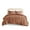 Brown, variant on Gracie Mills Carmen Jacquard Duvet Cover Set Twin GRACE-15144 Pompoms