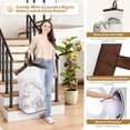 thumbnail image 4 of Cesto de ropa sucia SOLEDI Luxury Double con tapa y bolsas extraíbles, 4 of 7
