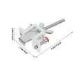 thumbnail image 3 of HOMEMAXS Portable Door Lock 1 Set Hotel Door Security Lock for Home and Outdoor Use, 3 of 8