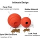 thumbnail image 2 of Pelota de juguete para perros, pelota de juguete para golosinas para perros, pelota de goma resistente a las mordeduras, juego de pelota para comida para mascotas, pelota de entrenamiento IQ para ejercicios para mascotas (rojo) Sailing Electrónica, 2 of 5