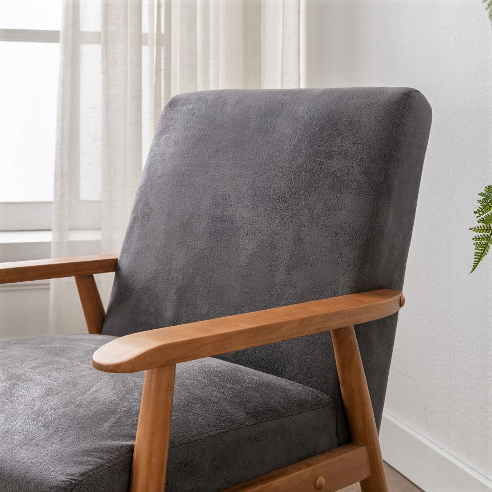 Uspridefurniture Losurdo 25.4'' Wide Tufted Accent Chair -Gray