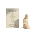 thumbnail image 1 of karymi The First Easter A Tear A Promise Set Hand Poured Wax Mary Magdalene Candle Sculpture Scripture Card Religious Reflective Gift for Lent Baptism Party Favors Holiday Gifts, 1 of 2
