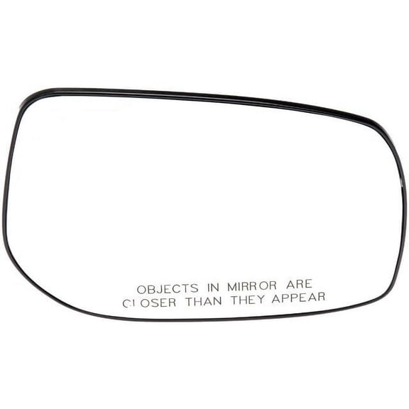 Right Door Mirror Glass - Compatible with 2009 - 2013 Toyota Corolla 2010 2011 2012