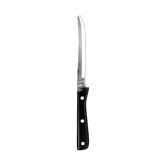 ITI IFK-413 9 1/4" Steak Knife - Stainless Steel w/ Black Bakelite Handle