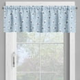 thumbnail image 2 of Ambesonne Cartoon Window Valance, Teddy Bears with Hearts, 54" X 18", Cadet Blue Pale Blue, 2 of 5