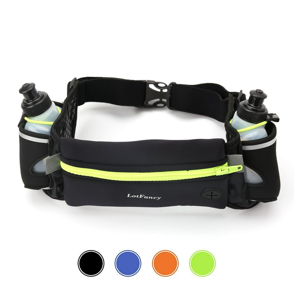 Running Hydration Fuel Belt with Water Bottle for Women and Men Waist