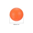 thumbnail image 2 of Uxcell Plastic 41mm Hollow Swing Training Golf Practice Ball Orange Orange 16 Pcs, 2 of 5