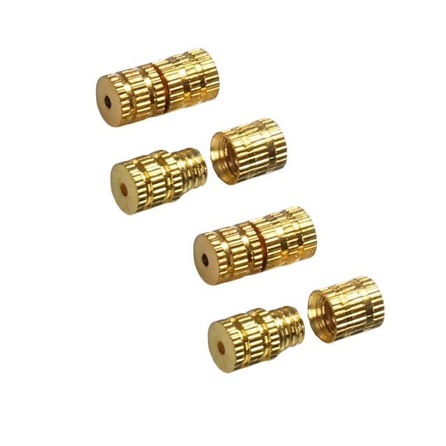 Sonducket 100 piezas collar tornillo hebillas conector brazalete cilindro cierre joyería hacer joyería encontrar artesanía Type3 NO3