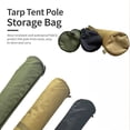 thumbnail image 3 of GARENDE Canopy Pole Storage Bag Zipper Fishing Rod Bag for Camping Traveling Outdoor Green, 3 of 9