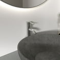 thumbnail image 2 of Single Hole Single-Handle Vessel Bathroom Faucet With Drain Assembly in Brushed Nickel, 2 of 6