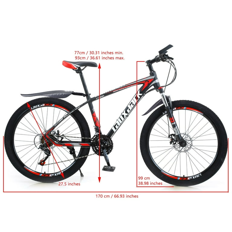 27.5 inches Wheels Adults Mountain Bike 21 Speed Bikes Bicycle MTB