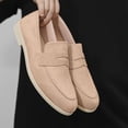 thumbnail image 4 of New 2026+Men'S Slip-On Loafers - Breathable Fabric & Faux Upper, Comfortable Round Toe Design, Versatile Footwear, Minimalist Footwear, Rubber Sol Casual Streetwear Style for All-Season Outdoor & Dai, 4 of 9