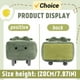 thumbnail image 4 of Clay the Claymore Plush Toy Cute Square Soft Stuffed Doll for Gifts & Collectibles, 4 of 5