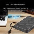 thumbnail image 4 of 5X USB 3.1 Mobile Hard Disk Box 2.5 Inch Hard Disk Box SSD Enclosure Support 15mm Hard Drive for Computer Notebook, 4 of 8