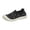 Black, variant on Women's Anti-Collision Toe Slip-On Sneakers, Breathable Knit Mesh Flats with Comfort Round Toe for Daily Travel & Walking Beige