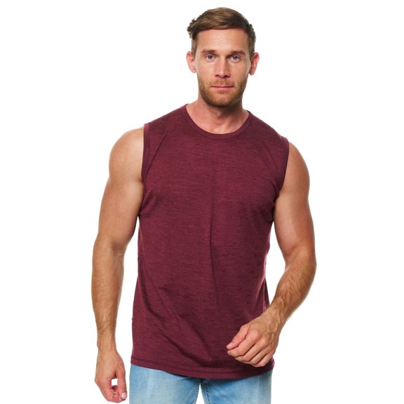 𝗕𝗥𝗘𝗔𝗧𝗛𝗔𝗕𝗟𝗘 Merino.tech Men’s Merino Wool Tank Top - Lightweight Base Layer Undershirt, Moisture Wicking Odor Resistant