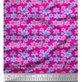 thumbnail image 1 of Soimoi Rayon Fabric Artistic Floral Print Sewing Fabric Yard 56 Inch Wide, 1 of 3