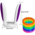 thumbnail image 2 of Newway Easter Toss Games Inflatable Bunny Ears with Rings for Kids Adults Family Easter Fun Games, 2 of 5