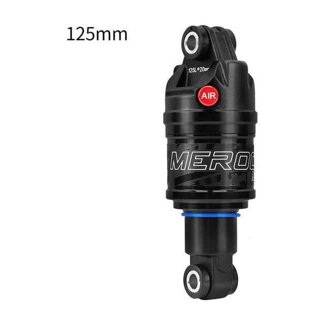 Bgsha Bicycle Air Shock Absorber 165mm/190mm Length Adjustable Air Pressure Mountain Bike Air Shock Rear Shock