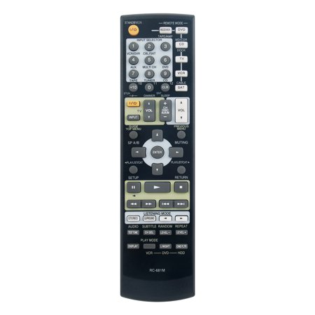 Vinabty RC-681M Replaced Remote Control Fit for Onkyo AV Receiver HT-R508 TX-SR8550 HT-SR750 HT-SP904 HT-SP904B