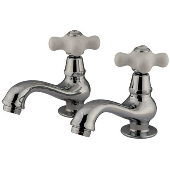 Elements Of Design Es1102px Double Handle Basin Faucet - Brass