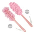 thumbnail image 6 of TSV Anti-Slip Long Handle Back Scrubber, Soft Bath Loofah Sponge Shower Brush for Women Men Body Cleaning, 6 of 7