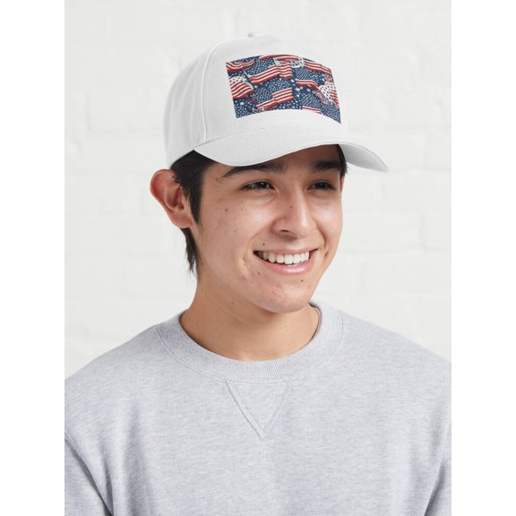 Independence Day Celebration Baseball Cap, Fourth of July USA Design, Classic Everyday Hat