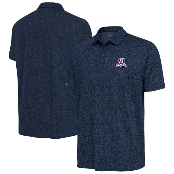 Men's Antigua Navy Arizona Wildcats Blooming Polo