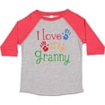 thumbnail image 3 of Inktastic I Love My Granny Boys or Girls Toddler T-Shirt, 3 of 5