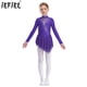 thumbnail image 2 of Vestido de tutú de Ballet para niñas, gimnasia, patinaje artístico, Ballet, danza lírica, disfraz de malla transparente brillante con diamantes de imitación, 2 of 5