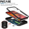thumbnail image 2 of PKCASE Push Window Phone Case For iPhone 16 15 14 Pro Max 360 Degree Rotate Stand Shockproof Cover For iPhone 13 14 15 Plus tzw, 2 of 7