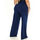 thumbnail image 2 of Sexy Dance Pantalones de mujer Pantalones palazzo de color liso Pantalones de cintura media Pantalones holgados Uso diario, 2 of 3