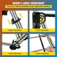 thumbnail image 3 of VEVOR Support de Volant Simulateur de Course Gaming 4 Logitech G29 G920 G27 G25 GT, 3 of 9