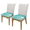 thumbnail image 2 of Vsdgher Teal Turquoise 1 Couch Cushion Covers, Non-Slip Sofa Seat Cushion Slipcovers, Soft Couch Covers（Don't include seat cushion）Two Pieces, 2 of 7