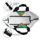thumbnail image 4 of Balery Chameleon Bolsa Tote Estilo Estético con Cremalleras, Bolsa de Hombro, Bolsa de Compras Grande y Plegable, 4 of 8