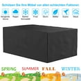 thumbnail image 4 of DYstyle Outdoor Patio Protective Cover For Table Cube Chair Sofa Dustproof Rainproof Waterproof Garden Furniture Cover, 4 of 7
